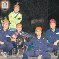 愛協人員花近廿一小時，終救出被困最少三日的唐狗。