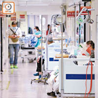 公立醫院病房及急症室環境擠迫，易成病菌溫床。