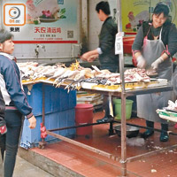 深圳蛇口街市未再發現有人私賣活雞。