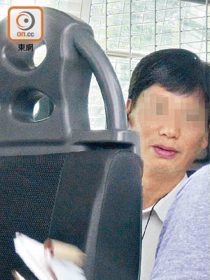 涉案司機被警方拘捕。（曾志恆攝）