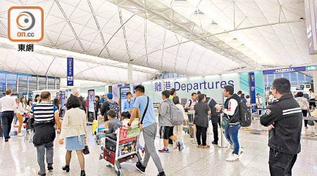 香港國際機場在餐飲服務方面榮登榜首寶座。（資料圖片）