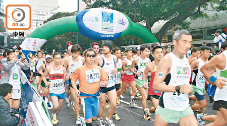 研究指出，跑馬拉松可能對腎臟帶來短暫性損傷。（資料圖片）