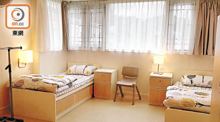 匡智賽馬會松嶺宿舍可為一百名中度智障人士提供住宿服務。（馮穎瑜攝）