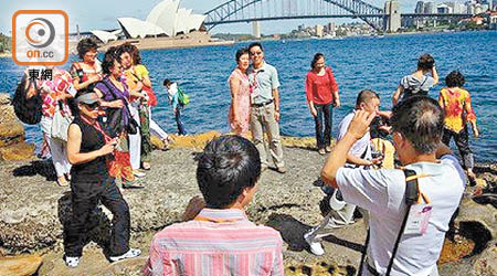 調查指澳洲是內地客五一假期熱門出境目的地之一。（資料圖片）