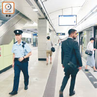 隨着觀塘線延線及南港島線通車，鐵路警區調配內部人手打擊罪案。