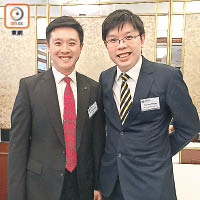 沈慧林（右）同楊悰傑（左）都話工業離唔開科技。