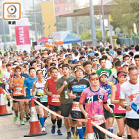 今年一月於香港街馬採用了智慧人流管理系統。