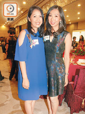 鄺紫凌（右）同鄺韻凌（左）兩姊妹協助本地設計人才踏足國際舞台。