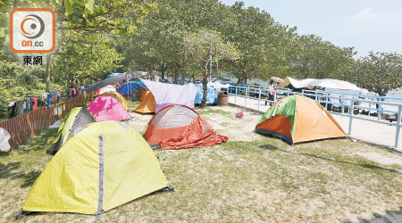 露營近年成為了不少市民的熱門活動。