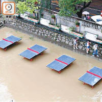 廣州<br>廣州黃埔區有學校球場被浸。