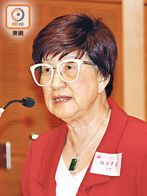 香港婦協主席林貝聿嘉。