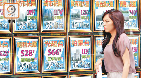 樓價高企，港人要花十四年半「唔飲唔食」才能供完一個400呎單位。（資料圖片）