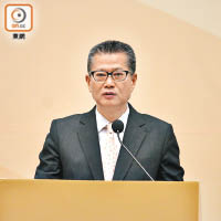 陳茂波透露已就兩級制利得稅制訂具體方案。