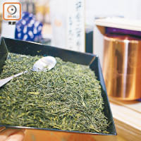 有參展商獨家推出逾兩萬港元五十克矜貴日本煎茶。