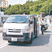 警員到場調查。（冼耀華攝）