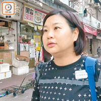 黃女士對「居民聯絡大使計劃」茫然不知。