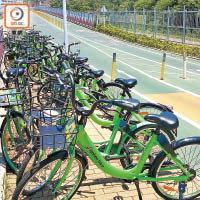gobee.bike將盡量維持佔用不多於三成的公共單車泊位。（資料圖片）