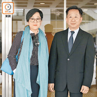 高院昨駁回鄧兆榮（右）和鄧小艾要求退回四千萬元遺產稅提出的上訴。（資料圖片）