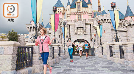 由於睡公主城堡明年開始展開擴建工程，香港迪士尼樂園的煙花表演明年一月二日開始暫停。（資料圖片）