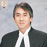 暫委裁判官許肇強（圖）裁定陳冠傑涉恐嚇《東方日報》記者案表證不成立，被告脫罪。