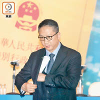 盛傳律政司司長袁國強最快於本月底至下月初離任。（資料圖片）