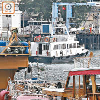 海事處曾派船隻到香港仔避風塘巡邏。