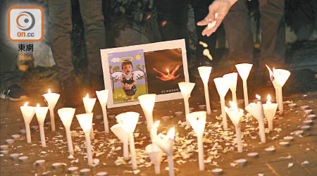 五歲女童「臨臨」陳瑞臨疑被虐待至死，全城悲慟，民間亦發起悼念活動。（資料圖片）