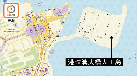 《香港街》新增了港珠澳大橋香港口岸人工島地圖。