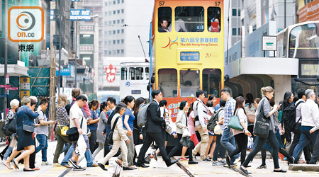 本港就業不足率跌至一九九七年下半年以來最低水平。（資料圖片）