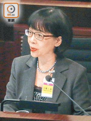 劉燕卿表明，不排除就滲水辦問題作出主動調查。