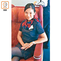 遭扼斃的空姐陳曼儀。（資料圖片）