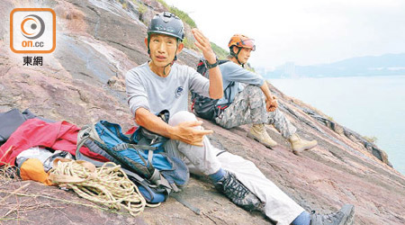 梁念豪認為，即使有豐富的攀山經驗，挑戰者亦要隨時監測身體狀況。（資料圖片）