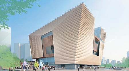香港故宮文化博物館預計於二○二二年竣工。（香港賽馬會提供）
