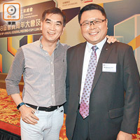 鍾國斌（左）同查毅超（右）都認為港府應該做多啲規管染料或衣物檢測嘅工作。