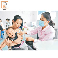 逾廿五萬支劣質疫苗被指效價指標不符標準，惟已流入山東等省市。