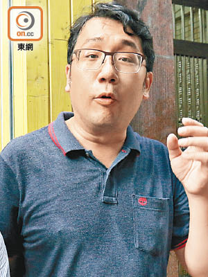 升降機安全關注組發言人 莊榮輝 