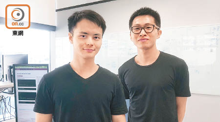 王澍（左）及陳清禮（右）均認為科技人才入境計劃申請文件繁瑣。
