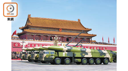 中國近年積極推動軍事現代化。