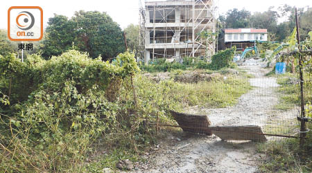 荔枝莊<br>位於荔枝莊村界範圍內的地段，正進行多棟小型屋宇工程。