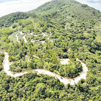 南大嶼山荔枝園村附近的越野單車訓練場和連接徑道，預計於明年中完成。