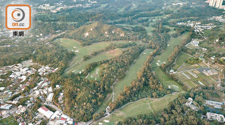 土地供應專責小組早前建議短期內局部發展粉嶺高爾夫球場。