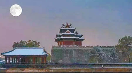 北京故宮辦免費燈會，入場門票掀炒風。（互聯網圖片）