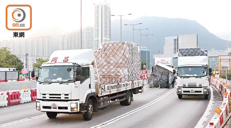 運輸署修訂《車輛載貨守則》，加強貨車運載貨物安全。