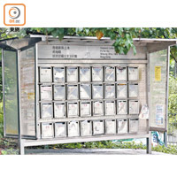 文錦渡路附近的虎地拗村有信箱可收件。