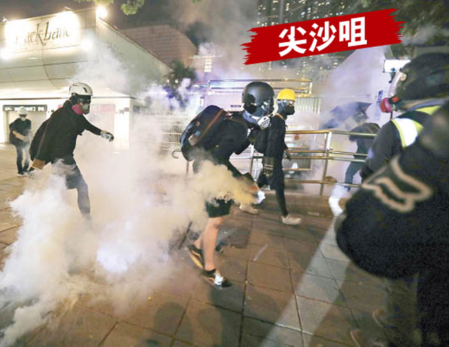 示威者打游擊 玩殘新界九龍