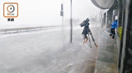 山竹襲港一周年，天文台指，隨全球暖化強颱風將愈多。