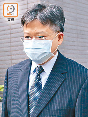 西醫李揚敬在高院申請終審上訴許可的證明書被拒。