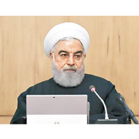 伊朗總統魯哈尼警告一旦美方反擊，將攻擊以色列海法及阿聯酋杜拜。