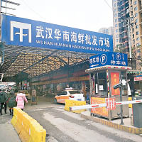 武漢<br>武漢華南海鮮批發市場近日再沒有肺炎個案出現。