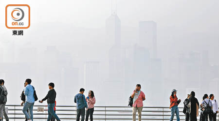本港空氣污染嚴重情況仍然困擾市民。